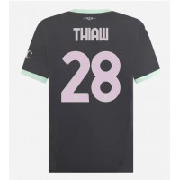 AC Milan Malick Thiaw #28 Tredjetrøje 2024-25 Kortærmet